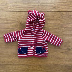 Gap Baby Cotton Spring/Summer Long Sleeve Sweater With Hood